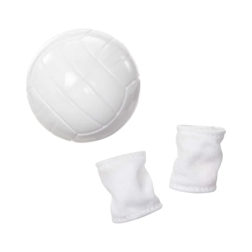 Barbie  Doll &amp; Accessories, Made to Move  Career Volleyball Player Doll with Uniform and Ball - Barbie - Image 5