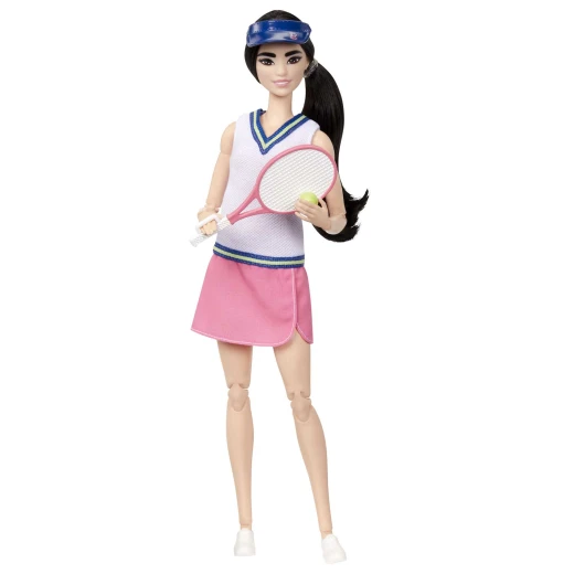 Barbie  Doll &amp; Accessories, Career Tennis Player Doll with Racket and Ball - Barbie - Image 5