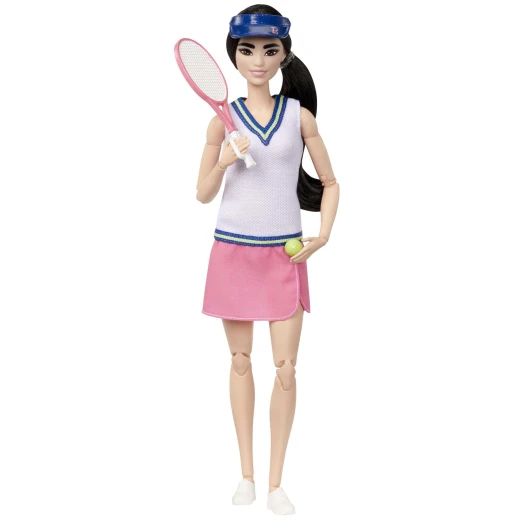 Barbie  Doll &amp; Accessories, Career Tennis Player Doll with Racket and Ball - Barbie - Image 2