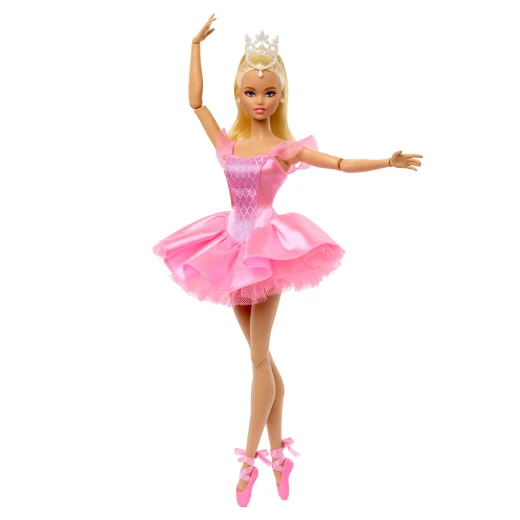 Barbie Signature Ballet Wishes Doll, Collectible Fashion Doll in Satiny, Pink Tutu with Blonde Hair and Giftable Packaging - Barbie - Image 2