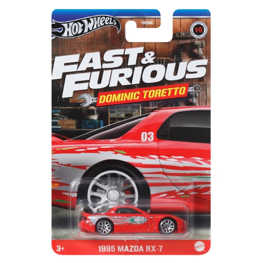 Hot Wheels Toy Car, Fast & Furious 1:64 Scale Vehicle with Elevated Deco Execution, Die-Cast Car Seen in the Fast Movies (Styles May Vary) Hot Wheels Toy Car, Fast & Furious 1:64 Scale Vehicle with Elevated Deco Execution, Die-Cast Car Seen in the Fast Movies (Styles May Vary)
