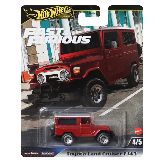 Hot Wheels Cars, Premium Fast & Furious 1:64 Scale Die-Cast Car for Collectors Inspired by Fast & Furious Movie Franchise Hot Wheels Cars, Premium Fast & Furious 1:64 Scale Die-Cast Car for Collectors Inspired by Fast & Furious Movie Franchise