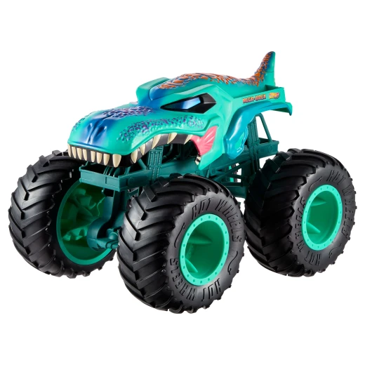 Hot Wheels Monster Trucks Toy Truck, Colossal Mega-Wrex Fan-Favorite Character with Big Wheels & Bright Detail, Monster Trucks Live Hot Wheels Monster Trucks Toy Truck, Colossal Mega-Wrex Fan-Favorite Character with Big Wheels & Bright Detail, Monster Trucks Live