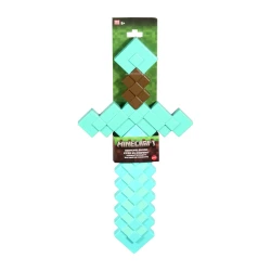 Minecraft Diamond Sword Battle Toy, Kid-Sized Accessory for Role-Play &amp; Costumes, Inspired by the Video Game