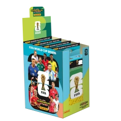 علبة بانيني كأس العالم 2026 أدرينالين إكس إل بوكيت تِن – 4 باكيت + 3 كروت ليمتد إيديشن (تصميم من 4)