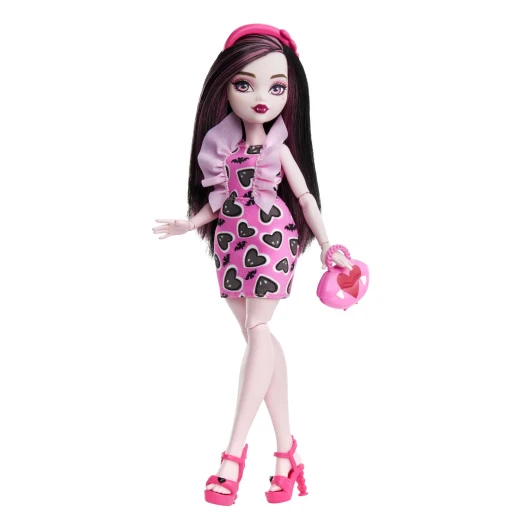 Monster High Doll Assortment – Poseable Fashion Doll with Purse &amp; Themed Accessories (Styles Vary) - Monster High - Image 5