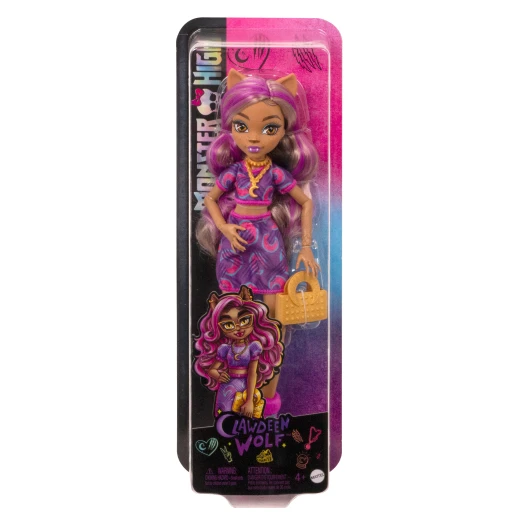 Monster High Doll Assortment – Poseable Fashion Doll with Purse &amp; Themed Accessories (Styles Vary) - Monster High - Image 6