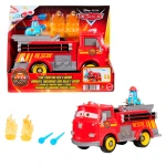 Disney and Pixar Cars Radiator Springs Race &amp; Rescue Fire Fighting Red &amp; Guido Playset – Toy Firetruck with 2 Flame Targets &amp; 2 Water Praojectiles - Disney Pixar Cars