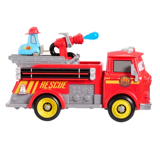 Disney and Pixar Cars Radiator Springs Race &amp; Rescue Fire Fighting Red &amp; Guido Playset – Toy Firetruck with 2 Flame Targets &amp; 2 Water Praojectiles - Disney Pixar Cars - Image 3
