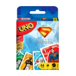 UNO Superman Card Game – Movie-Inspired Collectible Deck, Colour-Blind Accessible, 2 to 10 Players - Uno
