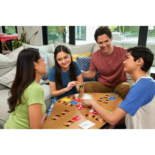 UNO Zero Card Game – Grid Play with Scorepad, Colour-Blind Accessible, 2 to 8 Players - Uno - Image 4
