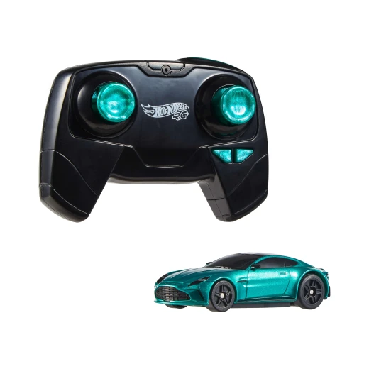 Hot Wheels RC Aston Martin Vantage 1:64 Scale – Rechargeable Remote-Control Car with Booster Button, 2.4 GHz - Hot Wheels - Image 4