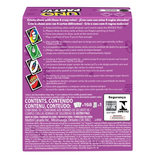 UNO Party Card Game – Special Rules for Large Groups, 6 to 14 Players - Uno - Image 3