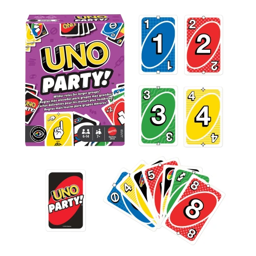 UNO Party Card Game – Special Rules for Large Groups, 6 to 14 Players - Uno - Image 6