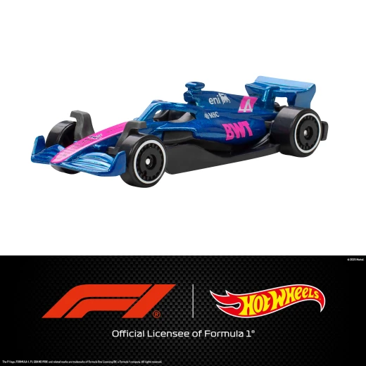 Hot Wheels Formula 1 5-Pack – Set of 5 Officially Licensed 1:64 Scale Die-Cast F1 Cars - Hot Wheels - Image 3