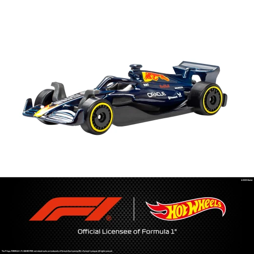 Hot Wheels Formula 1 5-Pack – Set of 5 Officially Licensed 1:64 Scale Die-Cast F1 Cars - Hot Wheels - Image 4
