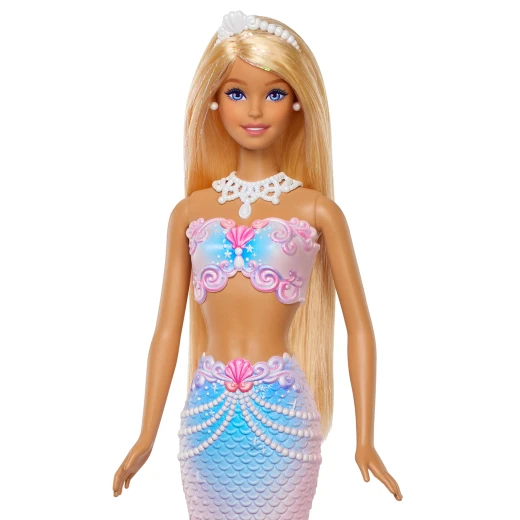 Barbie Bubble Sparkle Mermaid Doll – Bubble-Making Tail with Solution, Tray &amp; Hairbrush - Barbie - Image 6