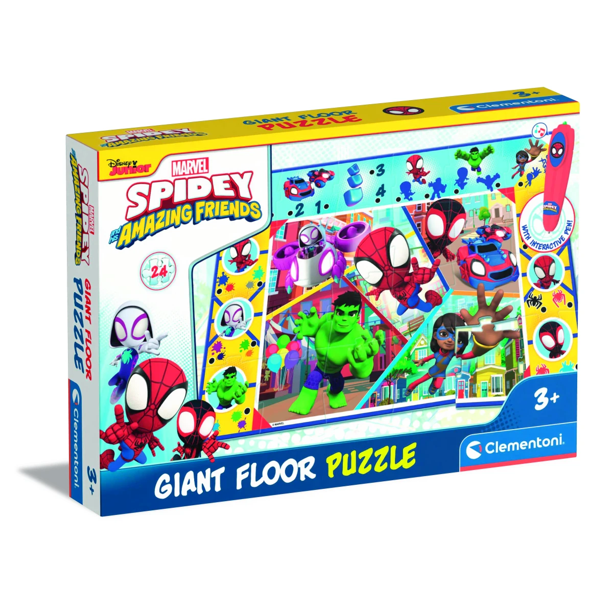 Clementoni Marvel Spider-Man SuperColor Maxi Floor Puzzle