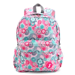 J World New York Oz Daypack Backpack – Blue Raspberry | School & 15.6" Laptop Backpack