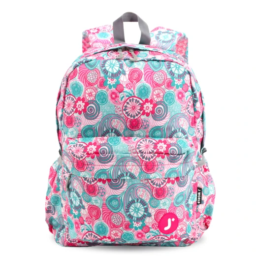 J World New York Oz Daypack Backpack – Blue Raspberry | School & 15.6