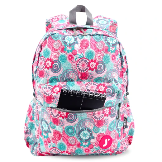 J World New York Oz Daypack Backpack – Blue Raspberry | School & 15.6" Laptop Backpack - JWORLD - Image 5
