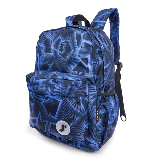 J World New York Oz Daypack Backpack – Disco | School & 15.6" Laptop Backpack - JWORLD - Image 2
