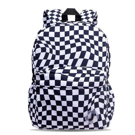 J World New York Oz Daypack Backpack – Wavy Checkers | School & 15.6 J World New York Oz Daypack Backpack – Wavy Checkers | School & 15.6