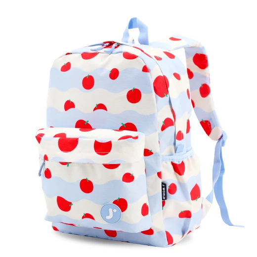 J World New York Oz Daypack Backpack – Floating Apple | School & 15.6" Laptop Backpack - JWORLD - Image 2