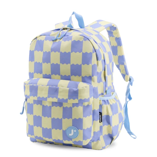 J World New York Oz Daypack Backpack – Wiggle Blue | School & 15.6" Laptop Backpack - JWORLD - Image 3