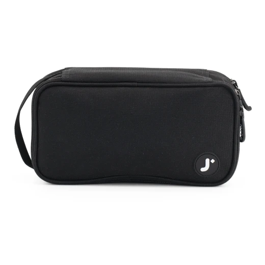 J World New York Doodle Pencil Case – Black | Large-Capacity Pouch with Handle Strap J World New York Doodle Pencil Case – Black | Large-Capacity Pouch with Handle Strap