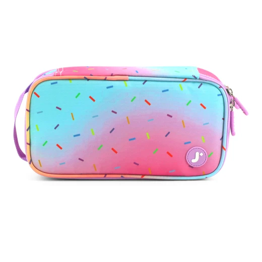 J World New York Doodle Pencil Case – Confetti | Large-Capacity Pouch with Handle Strap J World New York Doodle Pencil Case – Confetti | Large-Capacity Pouch with Handle Strap