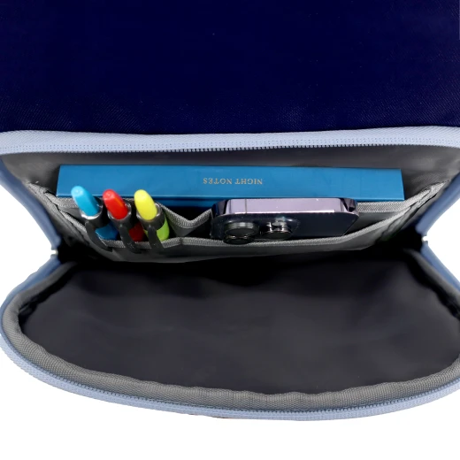 J World New York Junior Set: Backpack &amp; Lunch Box – Navy | Matching Kids School Set - Image 3