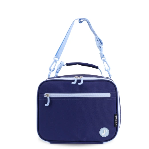 J World New York Junior Set: Backpack &amp; Lunch Box – Navy | Matching Kids School Set - Image 4