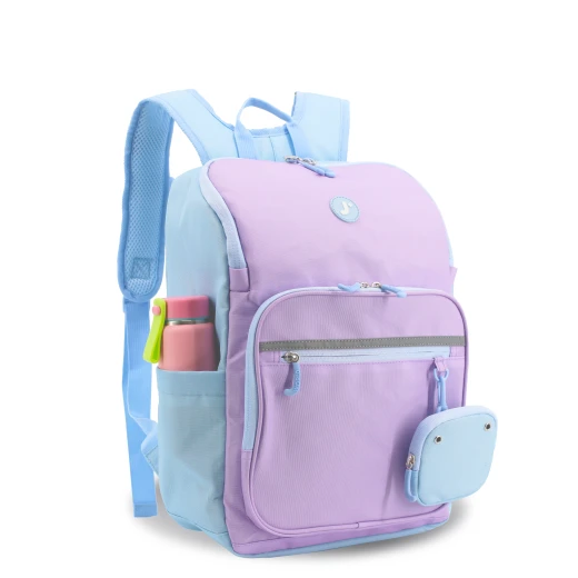 J World New York Junior Set: Backpack &amp; Lunch Box – Purple | Matching Kids School Set - Image 2
