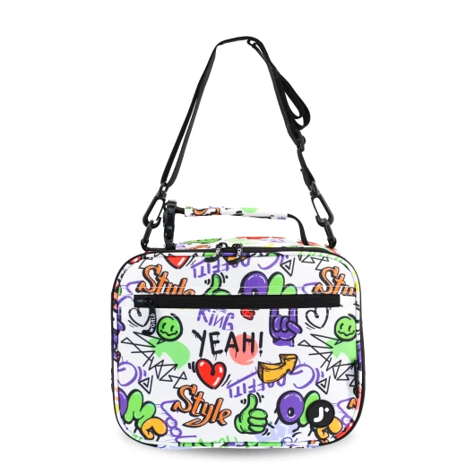 J World New York Junior Set: Backpack &amp; Lunch Box – Street Art | Matching Kids School Set - Image 5