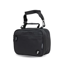 J World New York Cody Lunch Bag – Black | Insulated Lunch Bag with Shoulder Strap