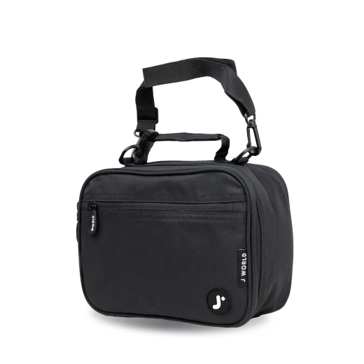 J World New York Cody Lunch Bag – Black | Insulated Lunch Bag with Shoulder Strap J World New York Cody Lunch Bag – Black | Insulated Lunch Bag with Shoulder Strap