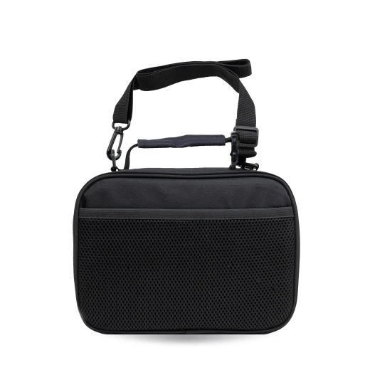 J World New York Cody Lunch Bag – Black | Insulated Lunch Bag with Shoulder Strap - Image 2