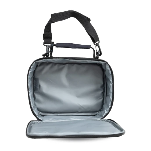 J World New York Cody Lunch Bag – Black | Insulated Lunch Bag with Shoulder Strap - Image 4