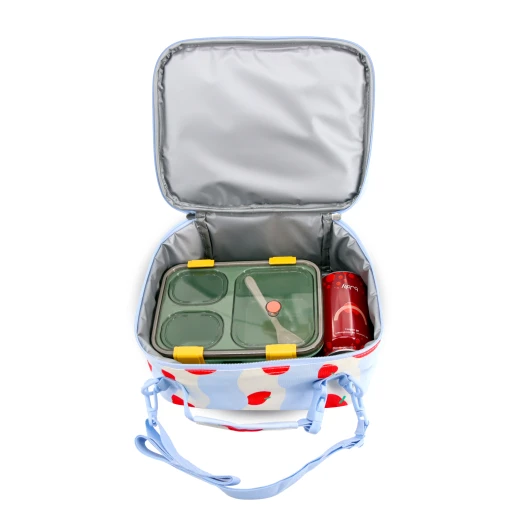 J World New York Cody Lunch Bag – Floating Apple | Insulated Lunch Bag with Shoulder Strap - Image 6