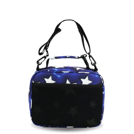 J World New York Cody Lunch Bag – Puffy Stars | Insulated Lunch Bag with Shoulder Strap - Image 2