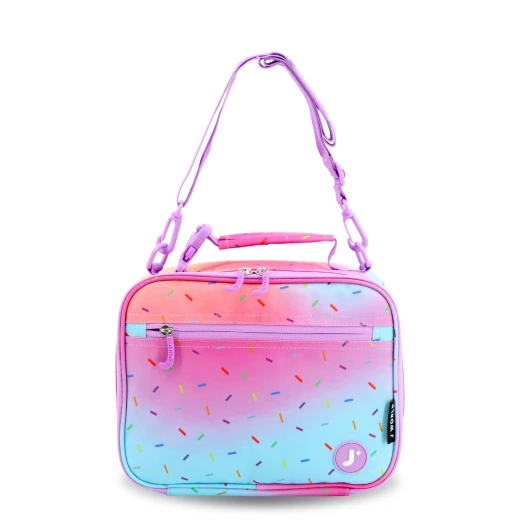 J World New York Cody Lunch Bag – Confetti | Insulated Lunch Bag with Shoulder Strap - JWORLD - Image 2