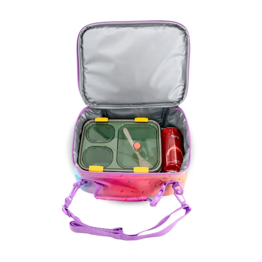 J World New York Cody Lunch Bag – Confetti | Insulated Lunch Bag with Shoulder Strap - JWORLD - Image 6