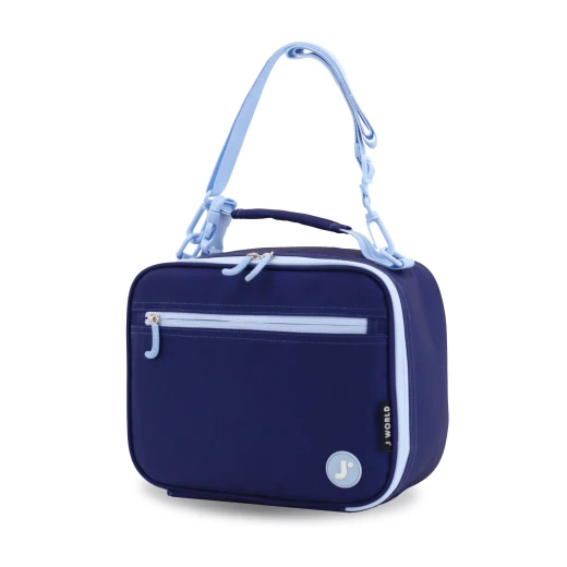 J World New York Cody Lunch Bag – Navy | Insulated Lunch Bag with Shoulder Strap J World New York Cody Lunch Bag – Navy | Insulated Lunch Bag with Shoulder Strap