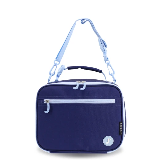 J World New York Cody Lunch Bag – Navy | Insulated Lunch Bag with Shoulder Strap - JWORLD - Image 3
