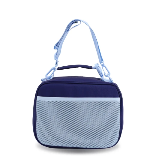 J World New York Cody Lunch Bag – Navy | Insulated Lunch Bag with Shoulder Strap - JWORLD - Image 5