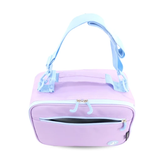 J World New York Cody Lunch Bag – Purple | Insulated Lunch Bag with Shoulder Strap - JWORLD - Image 6