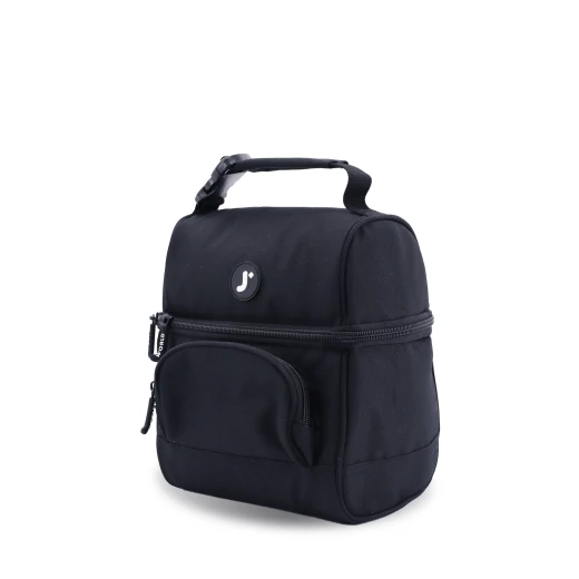 J World New York Corey Lunch Bag – Black | Insulated Lunch Bag with Top Bottle Strap J World New York Corey Lunch Bag – Black | Insulated Lunch Bag with Top Bottle Strap