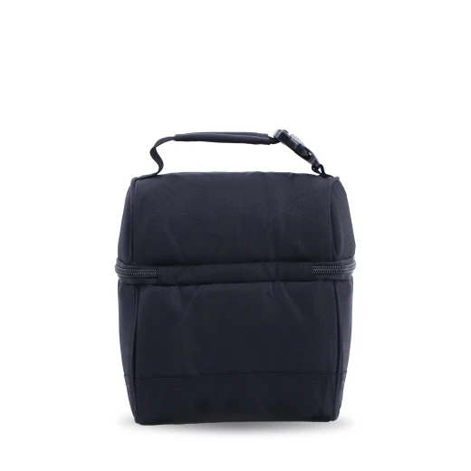 J World New York Corey Lunch Bag – Black | Insulated Lunch Bag with Top Bottle Strap - JWORLD - Image 6
