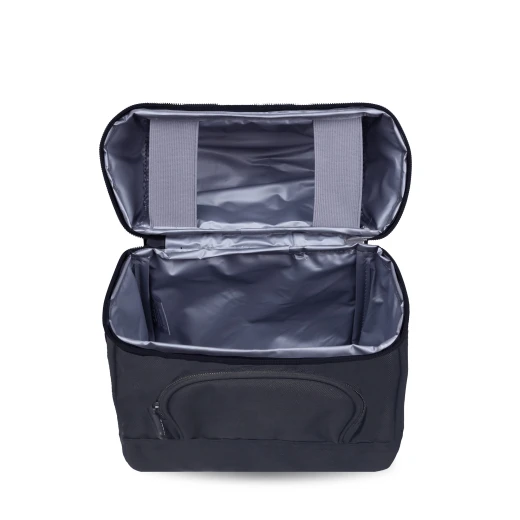 J World New York Corey Lunch Bag – Black | Insulated Lunch Bag with Top Bottle Strap - JWORLD - Image 5